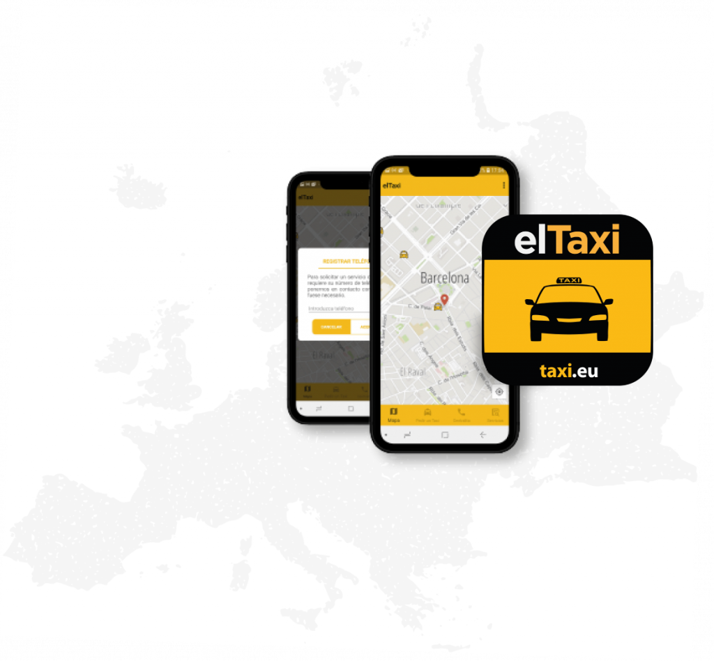 Su app de taxis en más de 160 ciudades europeas